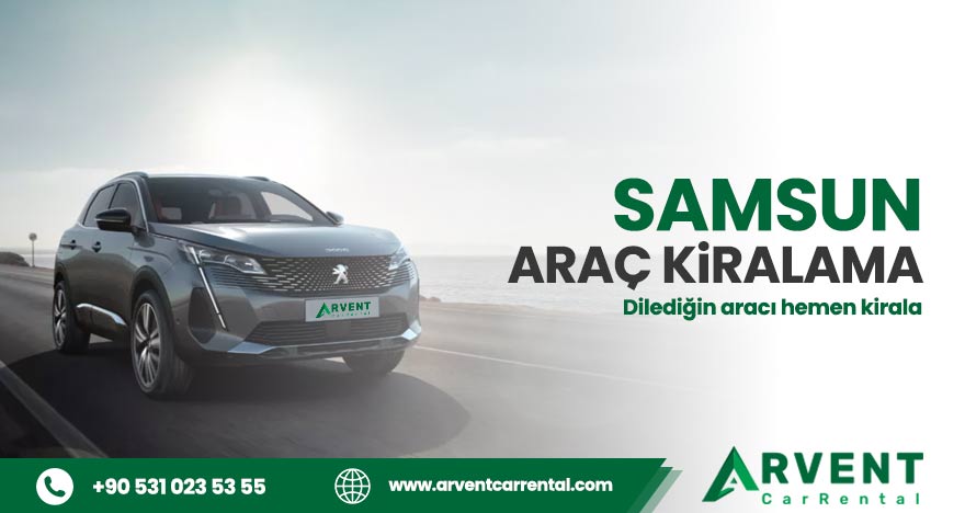 Samsun Araç Kiralama Fiyatları